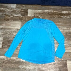 Under Armour Men’s Bright Blue Long Sleeve Shirt Size XL